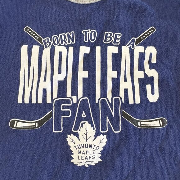 Toronto Maple Leafs Baby Shirt Blue Size 18 months NHL Hockey - Picture 3 of 7